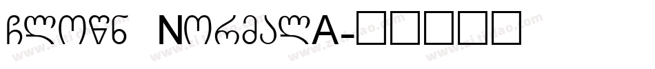 Clown NormalA字体转换